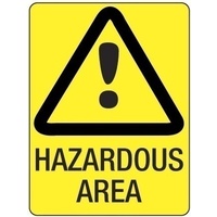 300x225mm - Poly - Hazardous Area