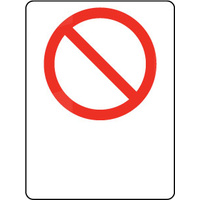Prohibition Sign  - Custom