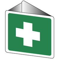 501OWP -- 225x225mm - Off Wall - First Aid Pictogram