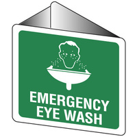 506OWP -- 225x225mm - Poly - Off Wall - Emergency Eye Wash