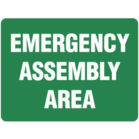 509MP -- 300x225mm - Poly - Emergency Assembly Area