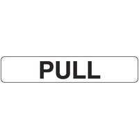 200x50mm - Self Adhesive - Pkt of 4 - Pull (horizontal)