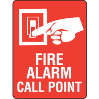 711MP -- 300x225mm - Poly - Fire Alarm Call Point