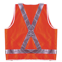 Safety Vest - Reflective - Orange