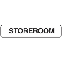 300x100mm - Self Adhesive - Storeroom