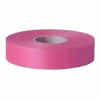 25mm x 75m Flagging Tape - Fluro Pink