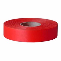 25mm x 75m Flagging Tape -Red