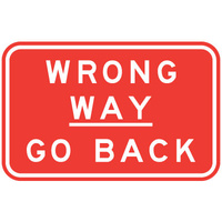 2300x1470mm - AL CL1W - Wrong Way Go Back 
