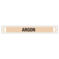30x380mm - Self Adhesive Pipe Markers - Pkt of 10 - Argon