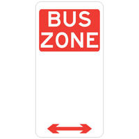 Bus Zone (Double Arrow)