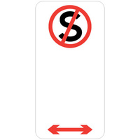 No Stopping (Double Arrow)