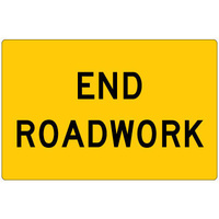End Roadwork (Sign Only)