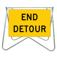 900x600 - Swing Stand and Sign - End Detour