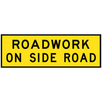 Roadwork On Side Road