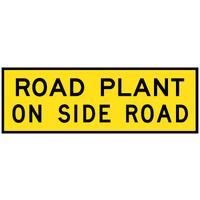 Road Plant On Side Road