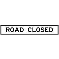 1800x300 - CL1W BED - Road Closed