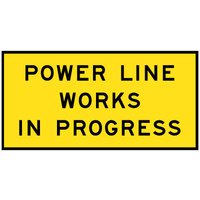 Power Line Works In Progress