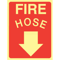 Fire Hose (Arrow Down) - Luminous