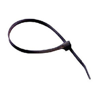 140x3.6 Black Nylon Cable Ties - Pkt 100
