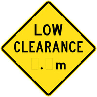 Low Clearance _._m (Ahead)