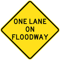 600x600 - AL CL1W - One Lane On Floodway