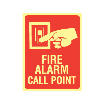 Luminous - Fire Alarm Call Point (With Picto)