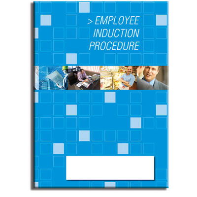 Employee Induction log book A4