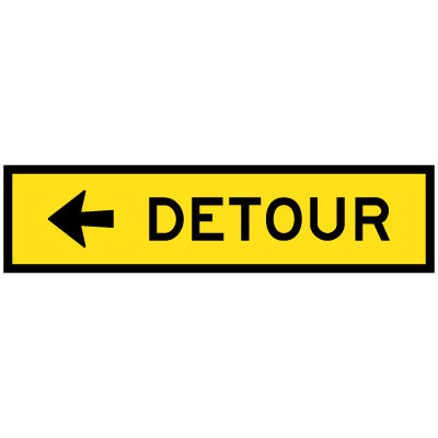Detour (Left Arrow)