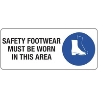 Safety Footwear Must be Worn in This Area