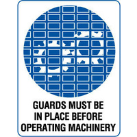 Guards Must be in Place Before Operating Machinery