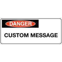 Danger Sign Landscape - Custom