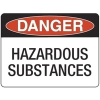 600X400mm - Metal - Danger Hazardous Substances