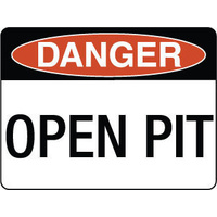 Danger Open Pit