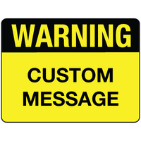 Warning Sign - Custom
