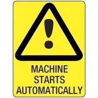 Machine Starts Automatically