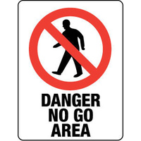 Danger No Go Area
