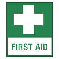 90x55mm - Self Adhesive - Sheet of 10 - First Aid