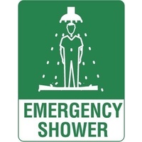 505MP -- 300x225mm - Poly - Emergency Shower