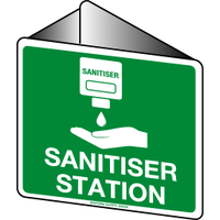 Sanitiser Station Off Wall