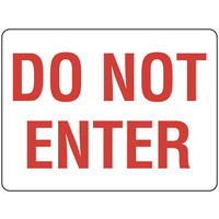 300x225mm - Poly - Do Not Enter