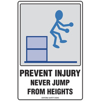 Prevent Injury Never Jump From Heights