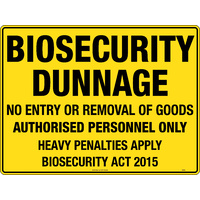 Biosecurity Dunnage