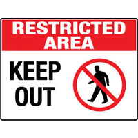 Restricted Area Keep Out