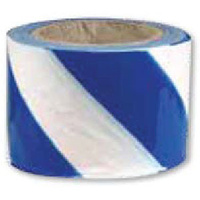 Barrier Tape - Blue and White Stripes