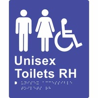 Unisex Accessible Toilets (Right Hand)