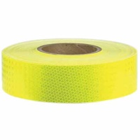 50mm x 45.7mtr - Class 1 3M Reflective Tape - Lime Green