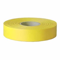 25mm x 75m Flagging Tape - Yellow