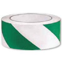 Floor Marking Tape - Green and White