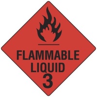 270x270mm - Magnetic - Flammable Liquid 3