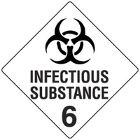 270x270mm - Magnetic - Infectious Substance 6
